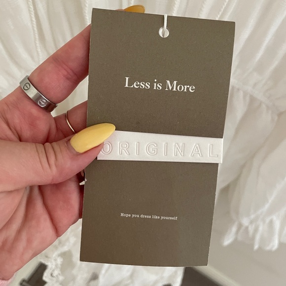 NWT Bohemian white Victorian Layered midi Dress Flared Lace Skirt size M - Picture 11 of 12